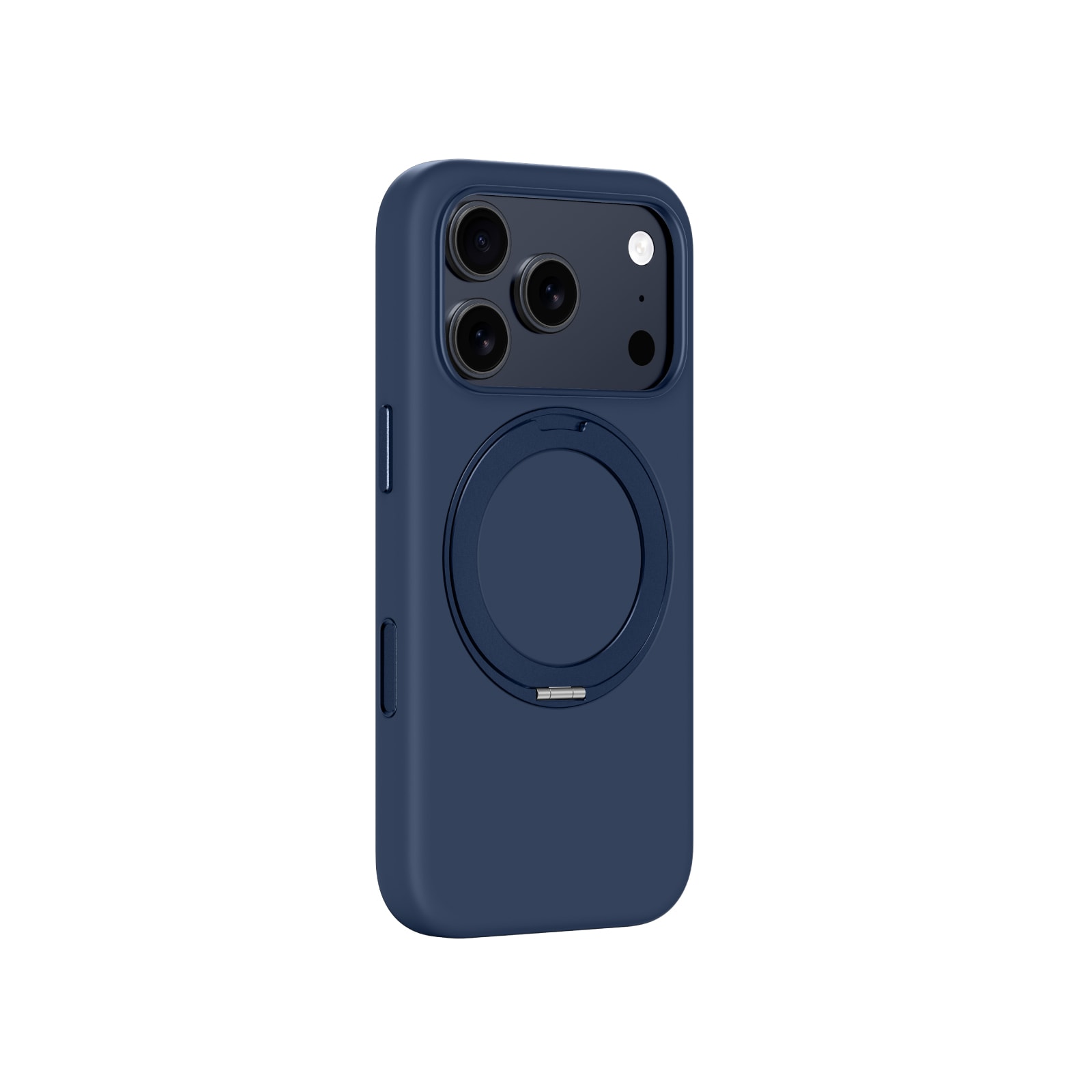 AmazingThing Cloudie iPhone 17 Pro Max-etui med stativ - blå