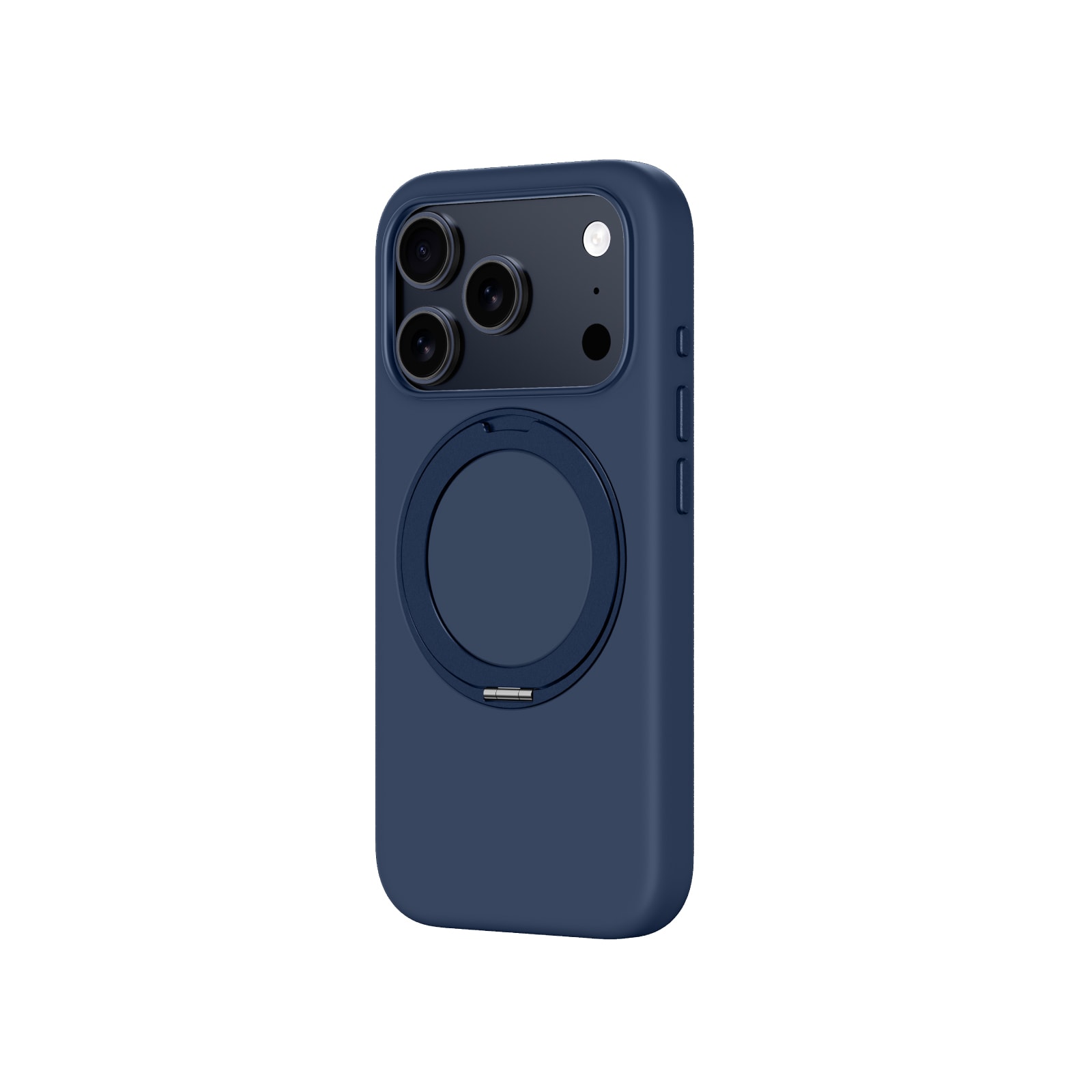 AmazingThing Cloudie iPhone 17 Pro Max-etui med stativ - blå