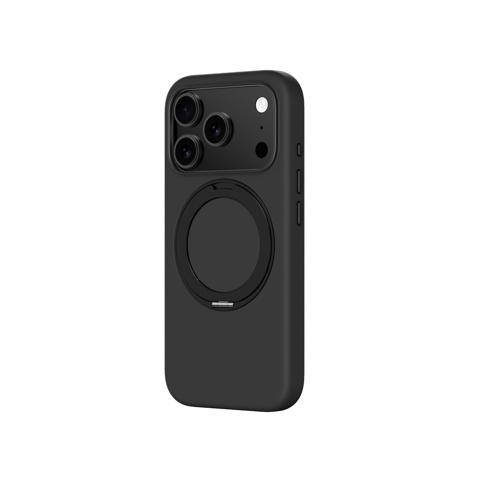 AmazingThing Cloudie iPhone 17 Pro Max-etui med stativ - svart