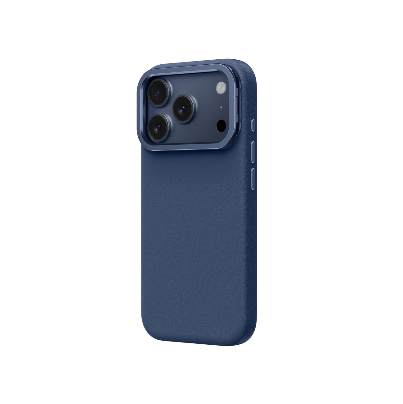 AmazingThing Glamour iPhone 17 Pro Max-etui med stativ - blå