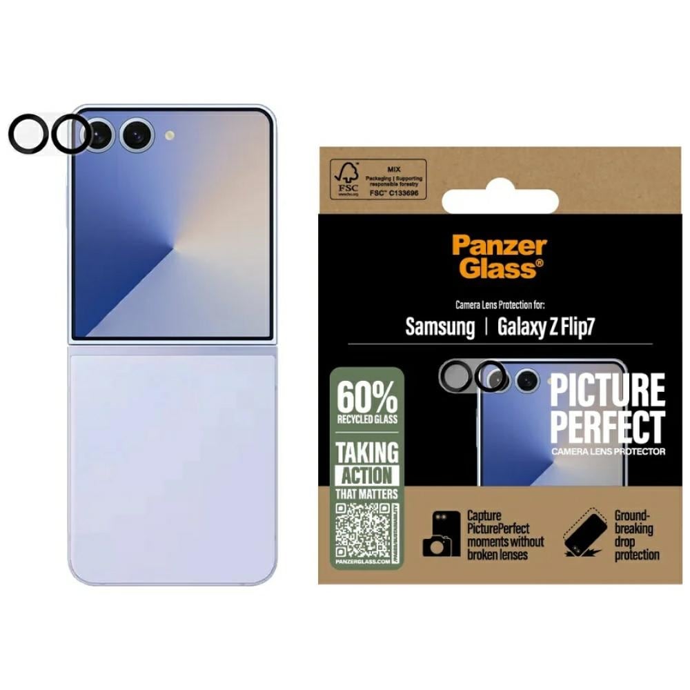 PanzerGlass PicturePerfect herdet glasslinse for Samsung Galaxy Z Flip7