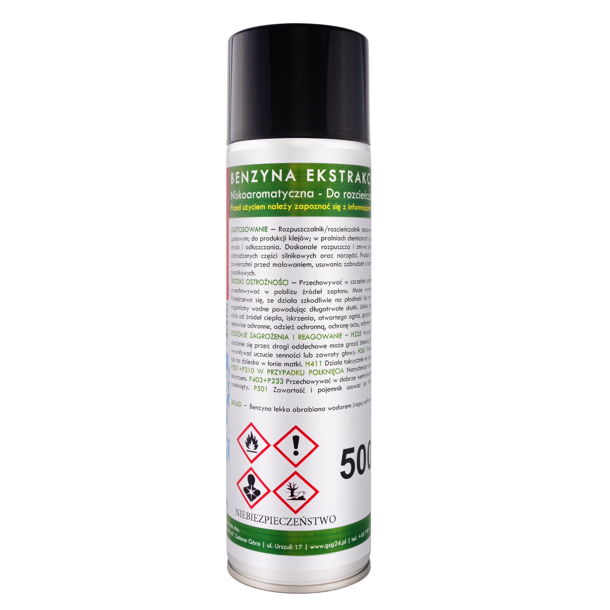 Ekstraksjonsnafta i aerosol B-MAX Spray 500ML