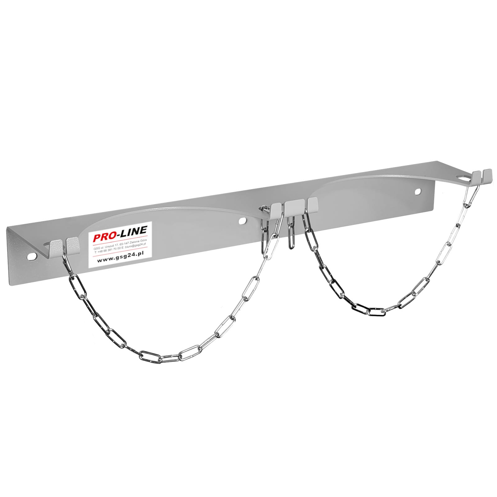 Veggholder for 2 gassflasker, maks. diameter 250 mm PRO-LINE-flasker