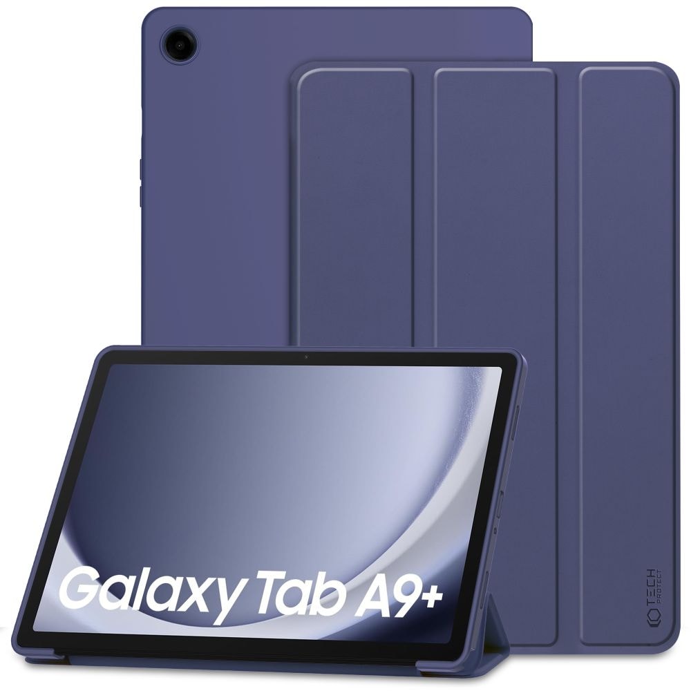 Tech-Protect SmartCase for Samsung Galaxy Tab A9+ 11" X210 / X215 / X216 - marineblå