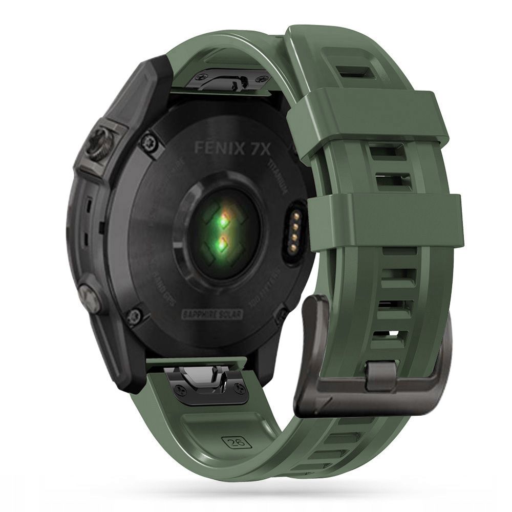 Tech-Protect IconBand stropp for Garmin Fenix 3 / 5X / 3HR / 5X Plus / 6X / 6X Pro / 7X - grønn