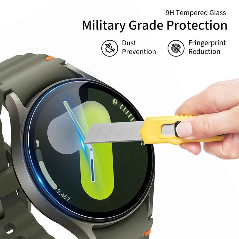 Tech-Protect Glass Fit+ 2-pakning herdet glass for Xiaomi Watch S4 - gjennomsiktig