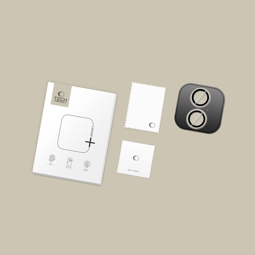 Tech-Protect Camring Fit+ kameradeksel for iPhone 17 - Klar
