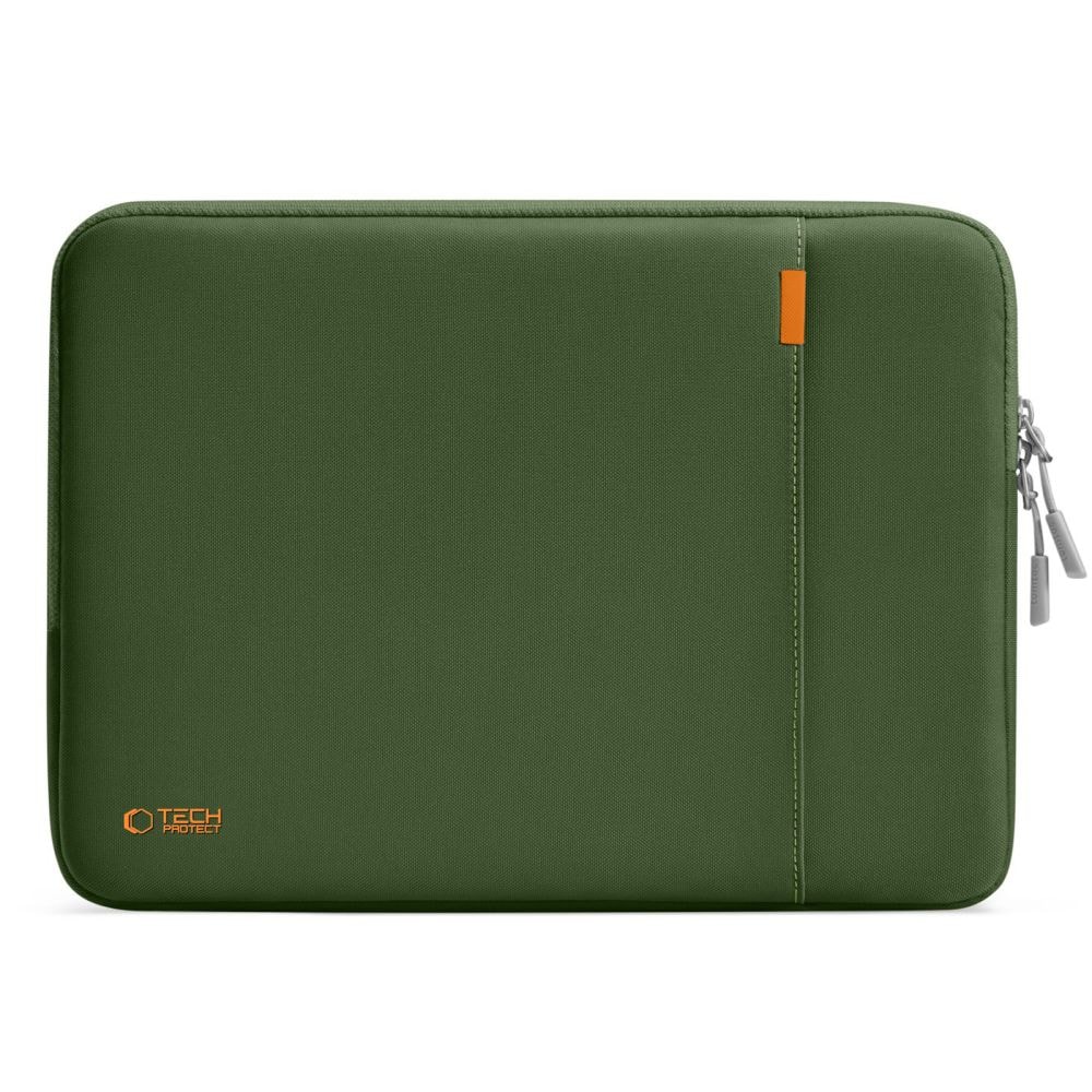 Tech-Protect Defender Laptop-veske 15-16 - grønn