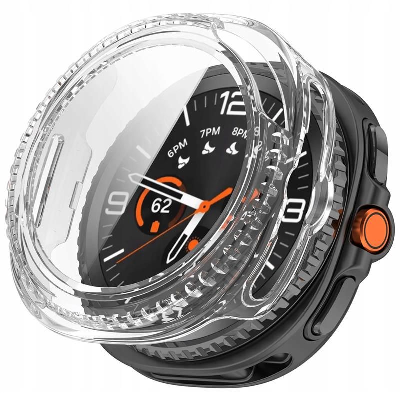 Tech-Protect beskyttelsesveske for Samsung Galaxy Watch 8 46mm - gjennomsiktig