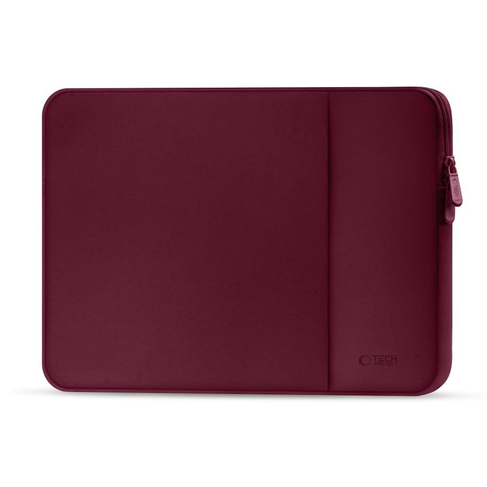 Tech-Protect Neopren 14" veske for bærbar PC - Burgundy