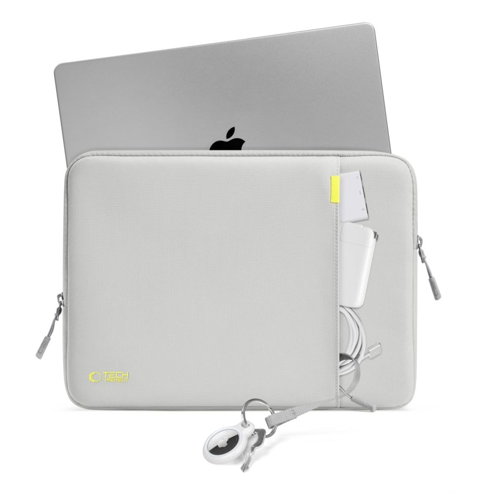 Tech-Protect Defender Laptop-veske 15-16" - grå