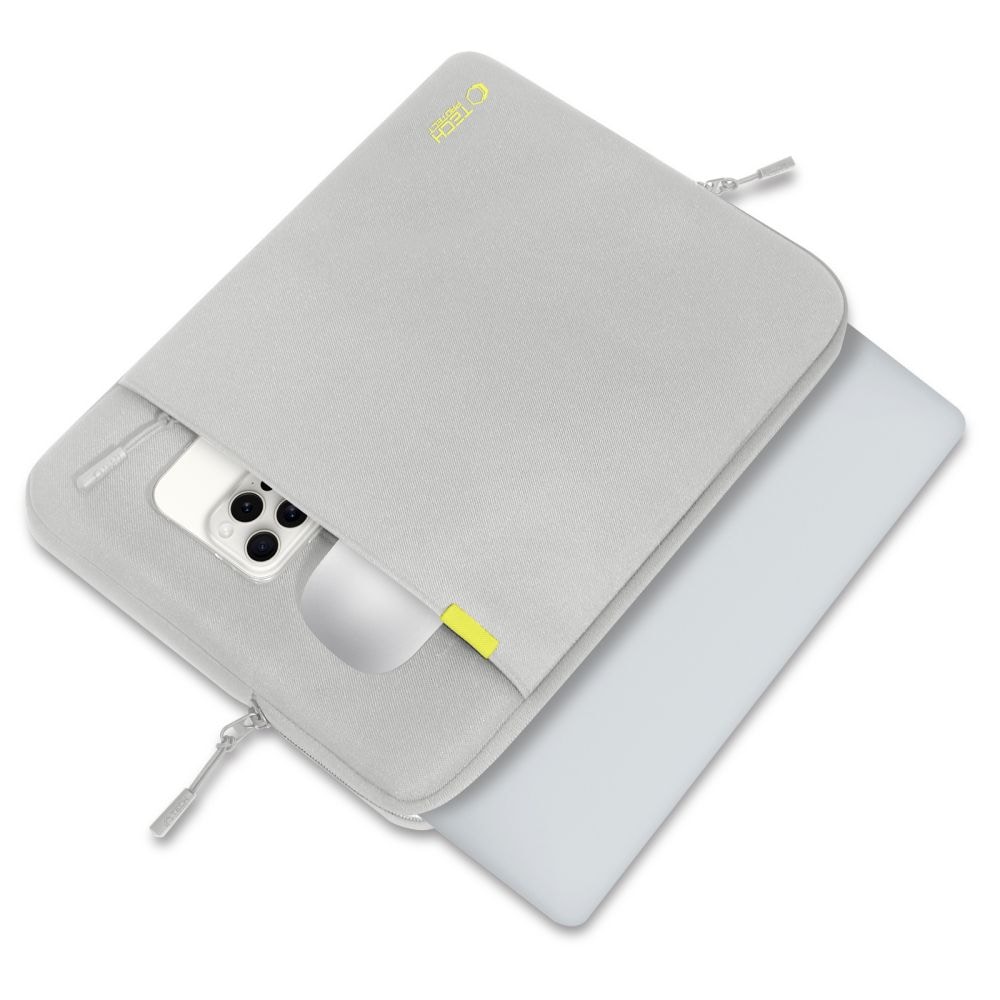 Tech-Protect Defender Laptop-veske 15-16" - grå