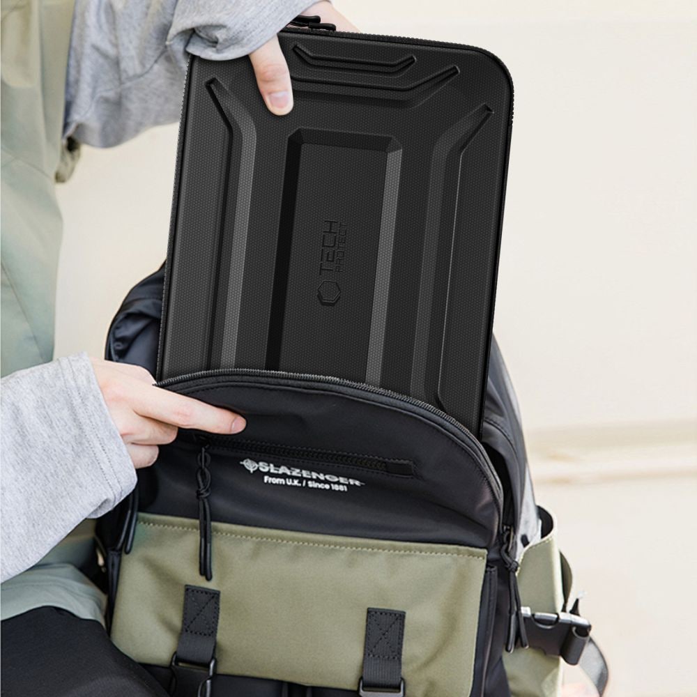 Tech-Protect Kevlar Pro 13-14" laptopveske - vanntett og støtsikker
