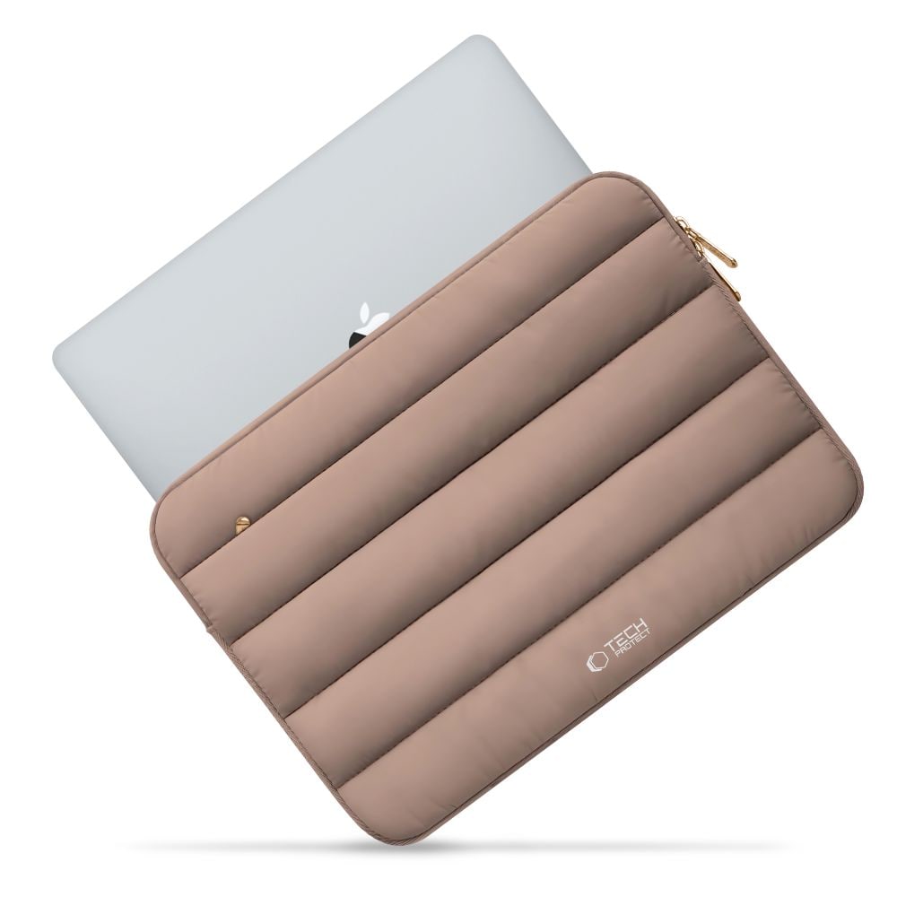Tech-Protett Fluffy Laptop-veske 13-14 - Brun
