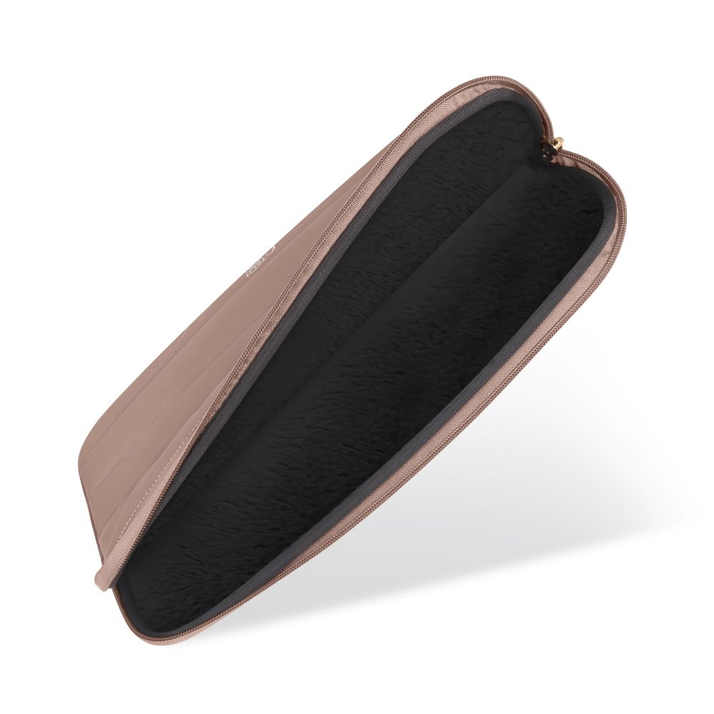Tech-Protett Fluffy Laptop-veske 13-14 - Brun