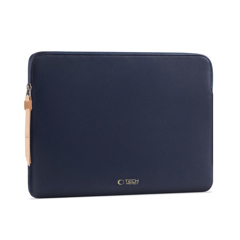 Tech-Protect Fleece Laptop-veske 13-14" - blå