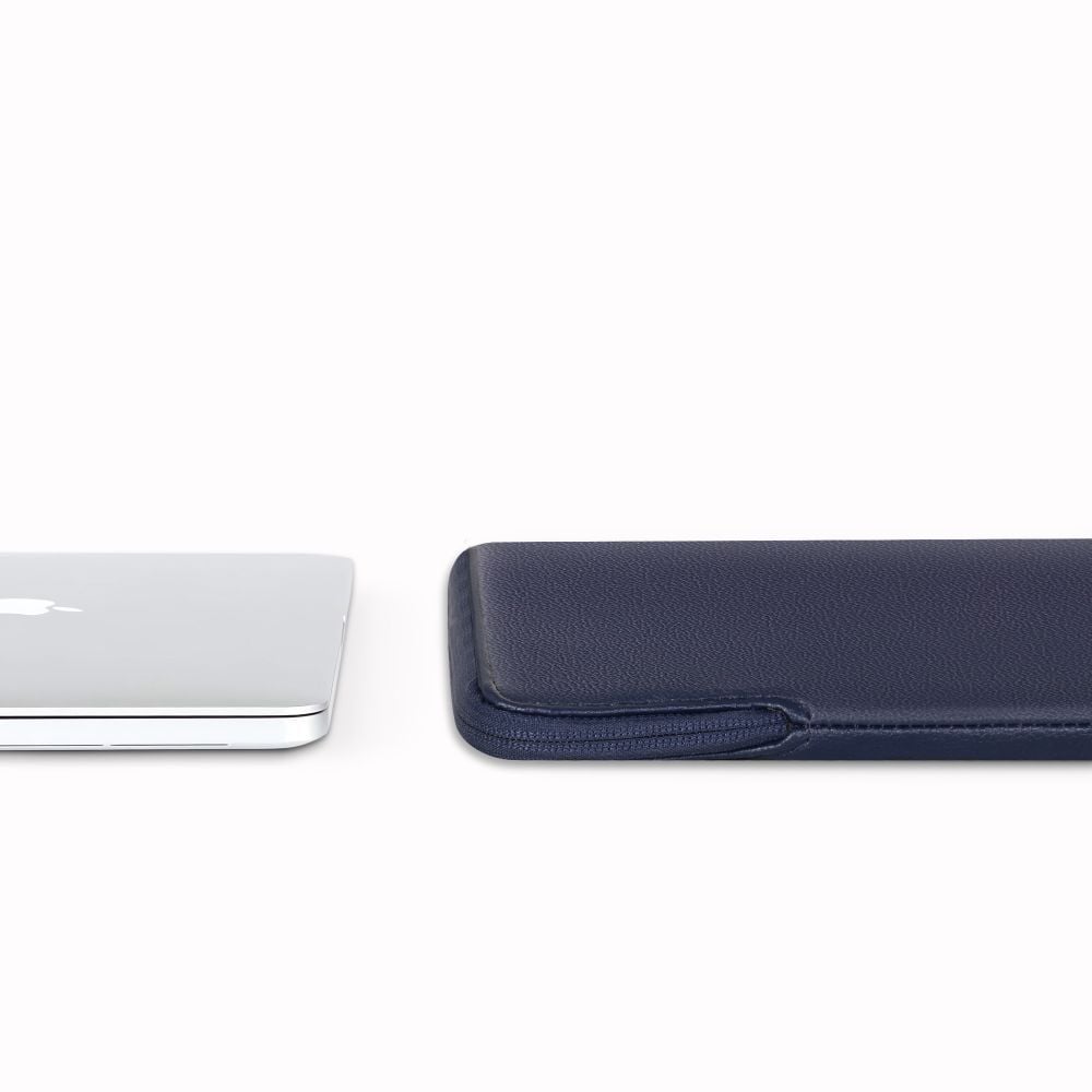Tech-Protect Fleece Laptop-veske 13-14" - blå