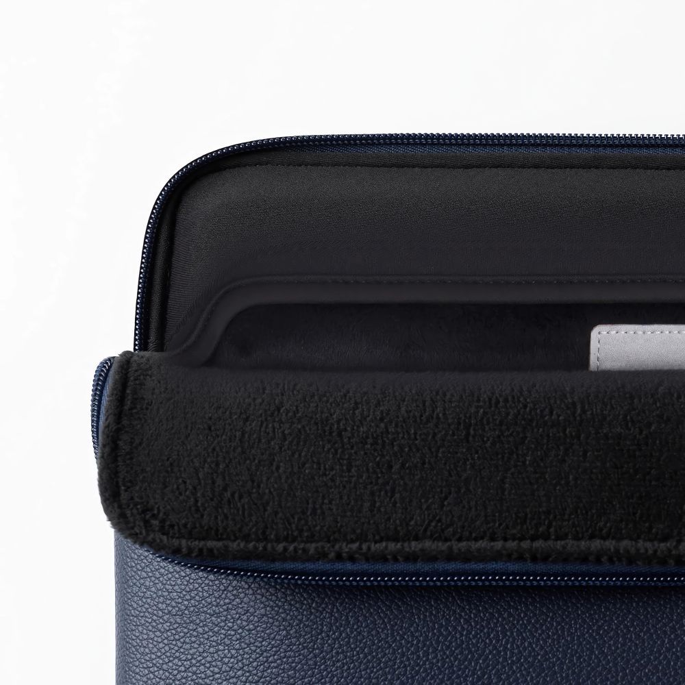 Tech-Protect Fleece Laptop-veske 13-14" - blå
