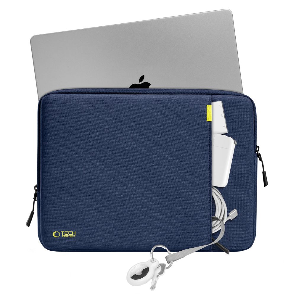 Tech-Protect Defender Laptop-veske 15-16 - marineblå