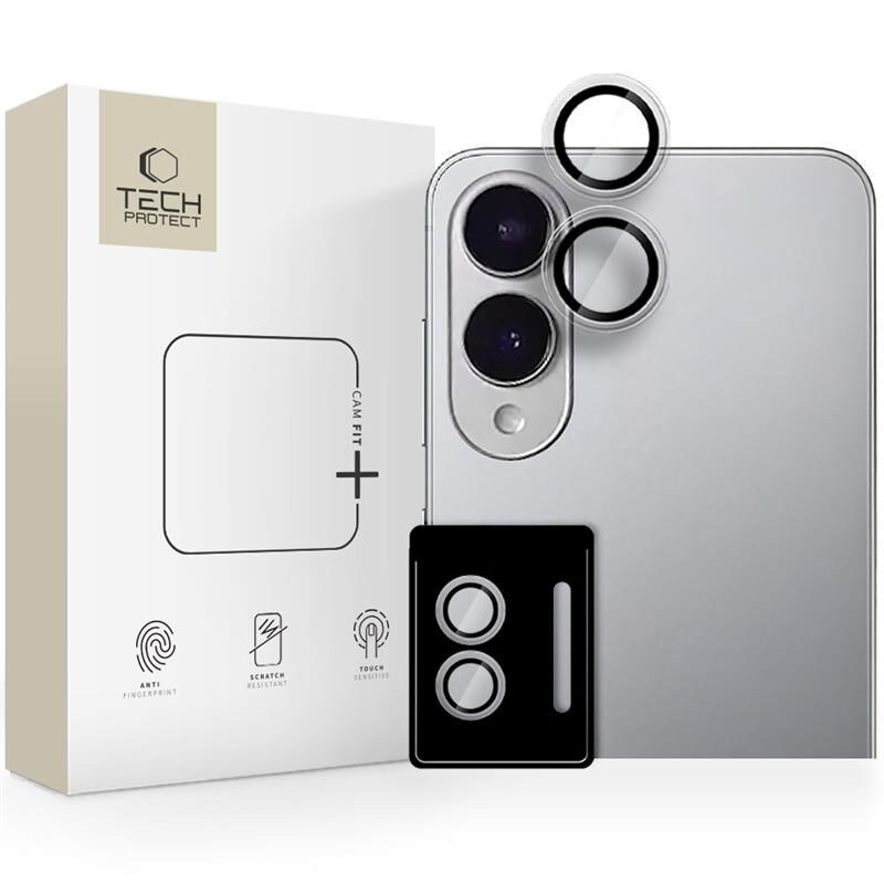Tech-Protect Camring Fit+ kameradeksel for Samsung Galaxy s25 Edge - Klar