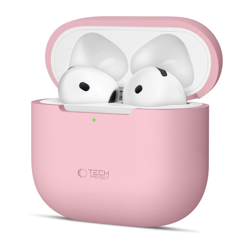 Tech-Protect silikonetui for Apple AirPods 4 - Rosa