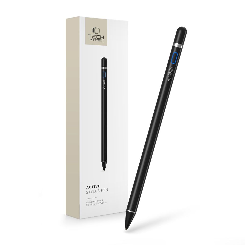 Tech-Protect Active Stylus-penn - svart