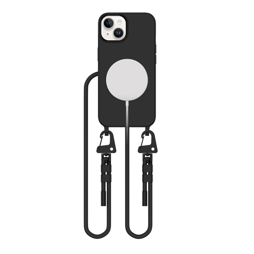 Tech-Protect MagNecklace MagSafe iPhone 13-etui - svart
