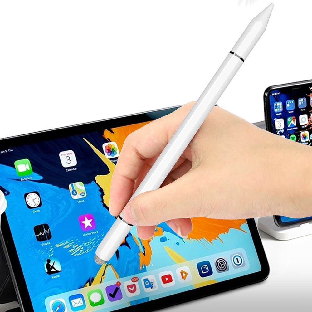 Tech-Protect USP200 3-TIP Stylus passiv penn – Hvit / Passiv styluspenne / Berøringsskjermpenne