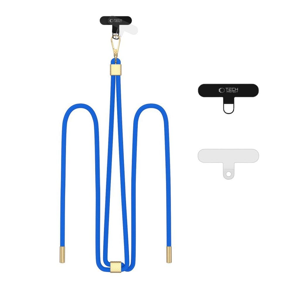 Tech-Protect C2S Rope Crossbody Strap Leash - blå