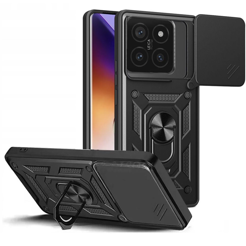 Tech-Protect CamShield Pro-etui for Xiaomi 14T Pro - svart