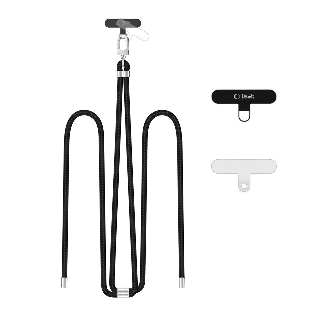 Tech-Protect C7S taubånd for korsryggstropp - svart
