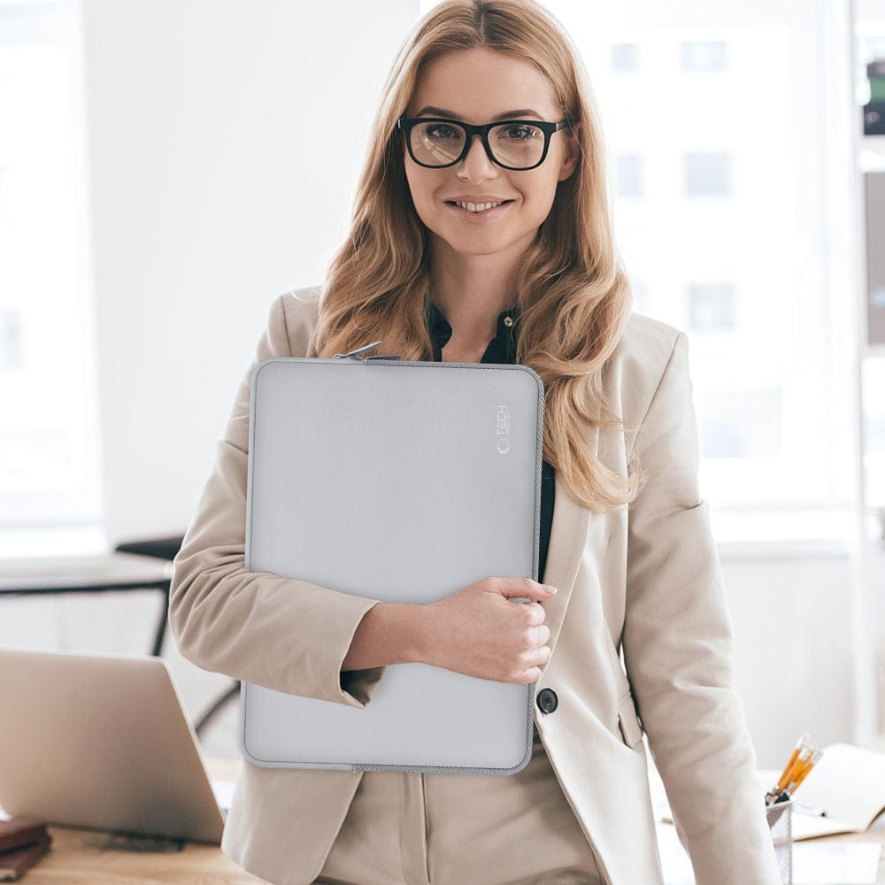 Tech-Protect Neoslim 13-14" veske for bærbar PC - grå