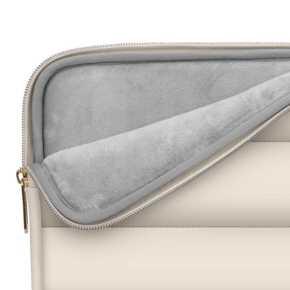 Tech-Protect Puffy 13-14 Laptop-veske - Beige