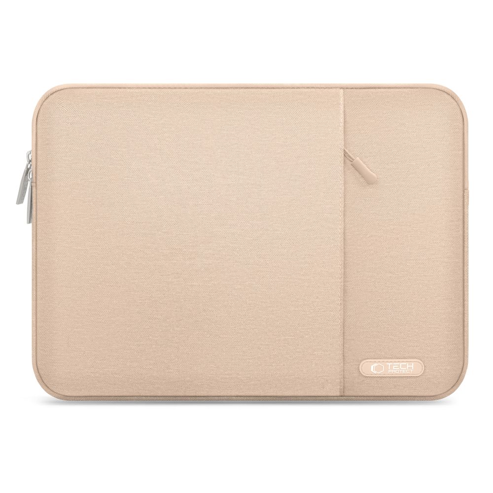 Tech-Protect Sleeve-etui for bærbar PC 13-14 - Beige