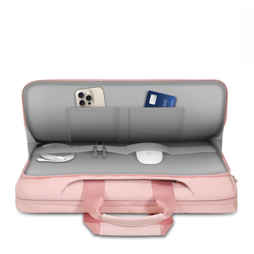 Tech-Protect Pocket 15-16 Laptop-veske - rosa
