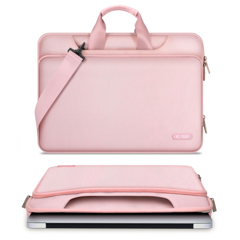 Tech-Protect Pocket 15-16 Laptop-veske - rosa