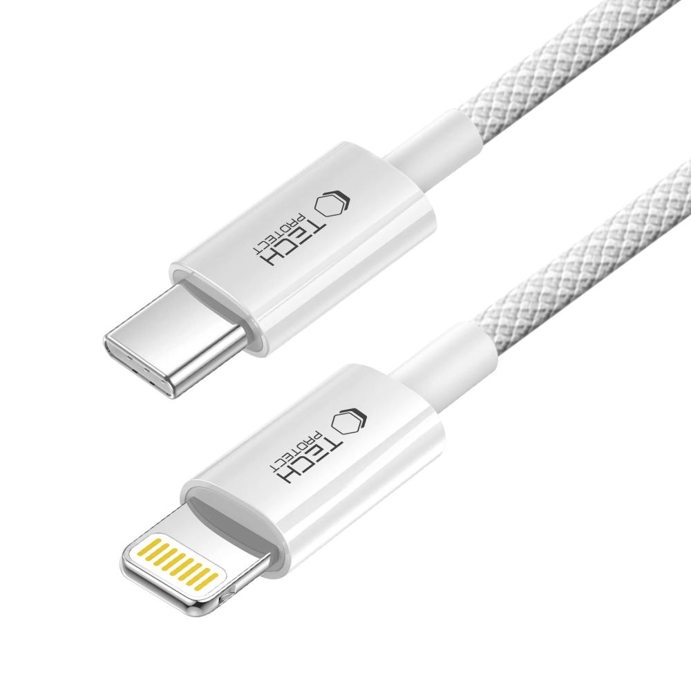 Tech-Protect UltraBoost USB-C / Lightning PD27W/3A-kabel 200 cm - grå