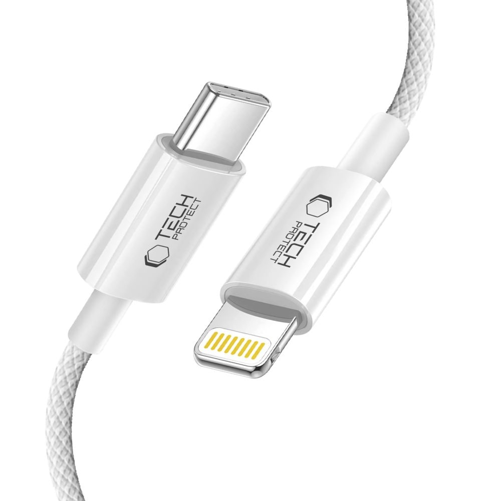 Tech-Protect UltraBoost USB-C / Lightning PD27W/3A-kabel 200 cm - grå