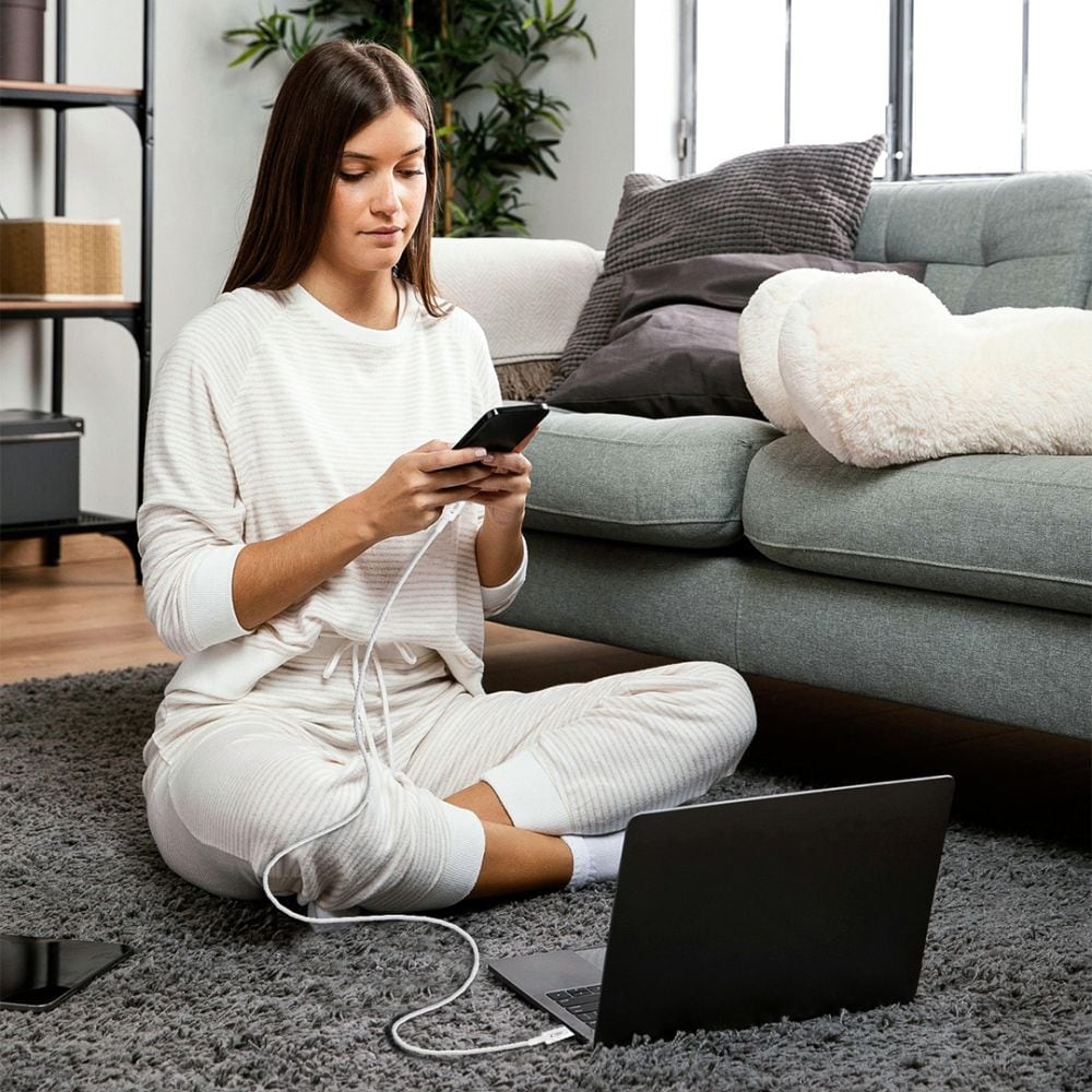 Tech-Protect UltraBoost USB-C / Lightning PD27W/3A-kabel 200 cm - grå