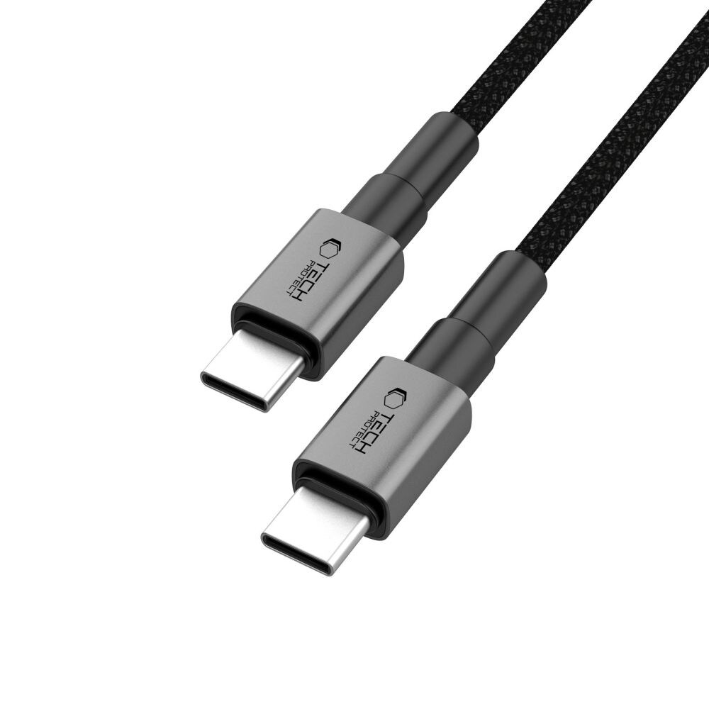 Tech-Protect UltraBoost DNA USB-C PD60W/3A-kabel 100 cm - grå