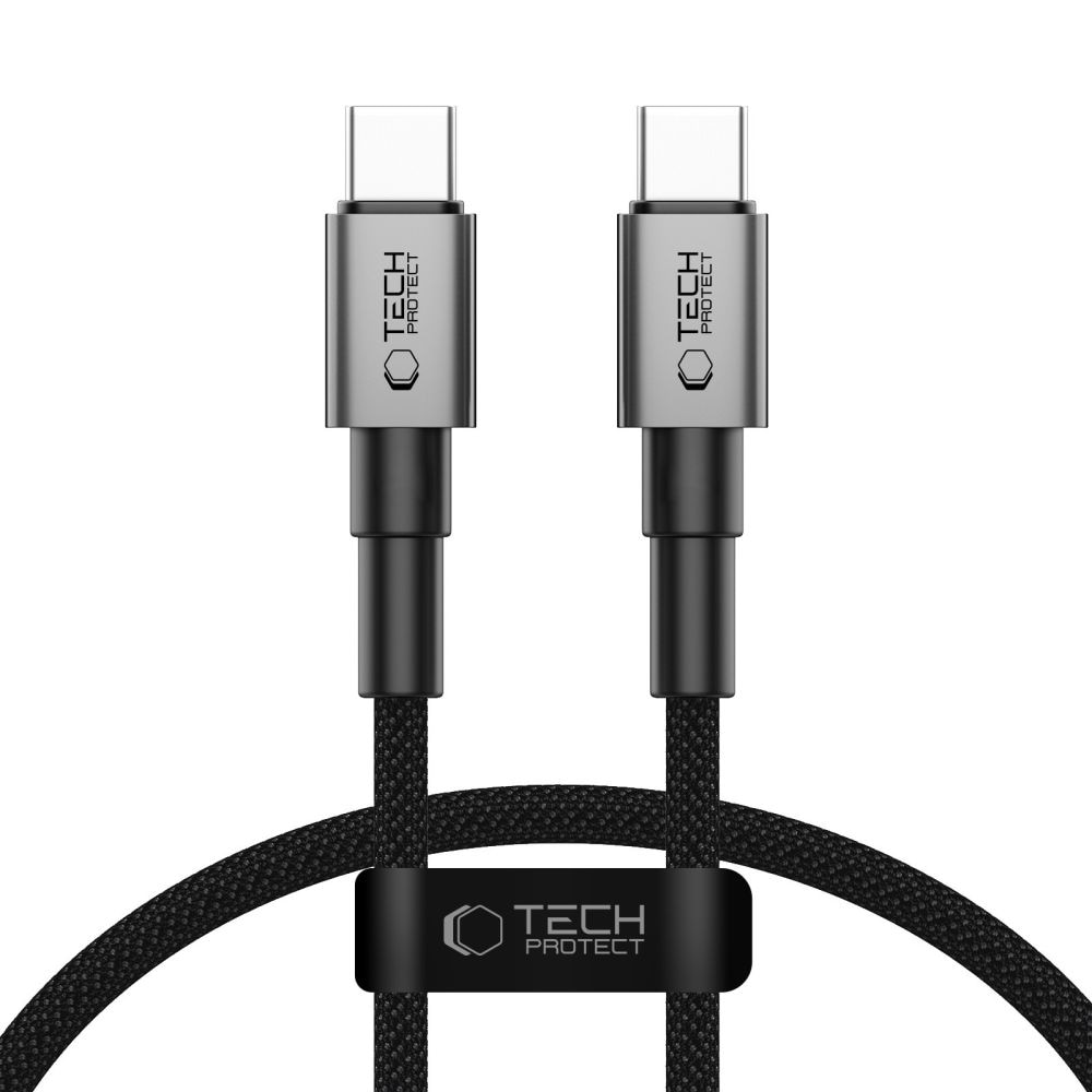 Tech-Protect UltraBoost DNA USB-C PD100W/5A-kabel 50 cm - grå