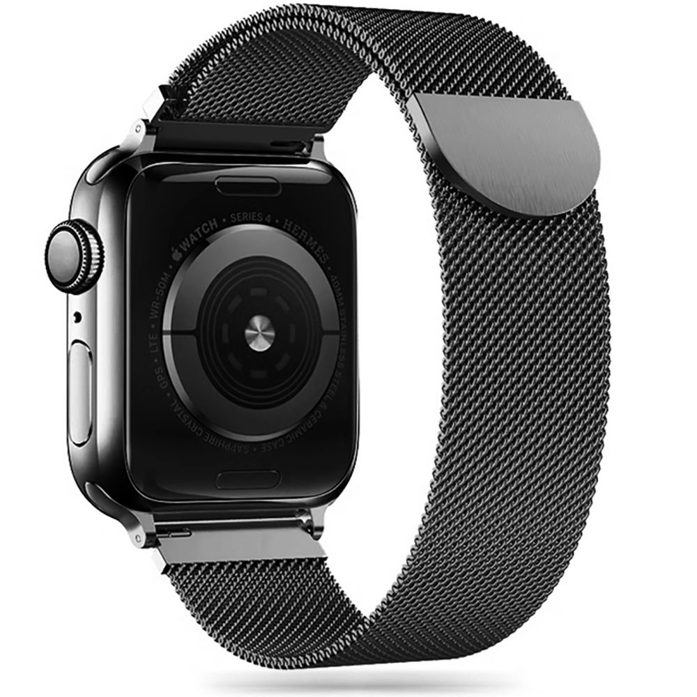 Tech-Protect MilaneseBand for Apple Watch 4 / 5 / 6 / 7 / 8 / 9 / SE (38/40/41 mm) - svart