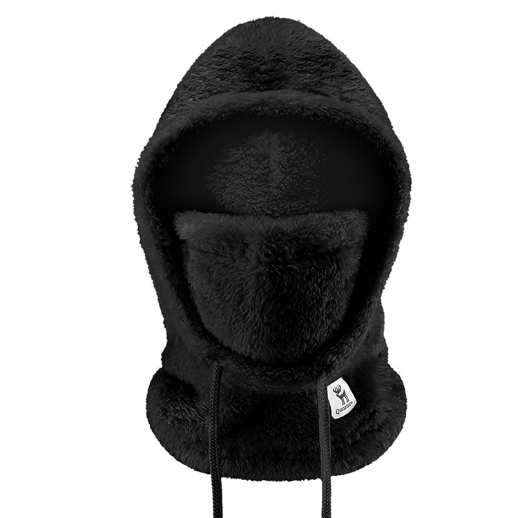 Qunature Arctic Velvet Ski Balaclava Størrelse L - Svart