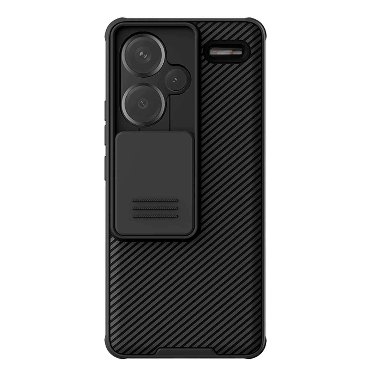 Nillkin CamShield Pro-etui for Xiaomi Redmi Note 13 Pro+ 5G - svart