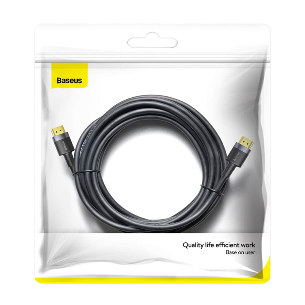 Baseus Cafule 4K HDMI-kabel 5 m - svart