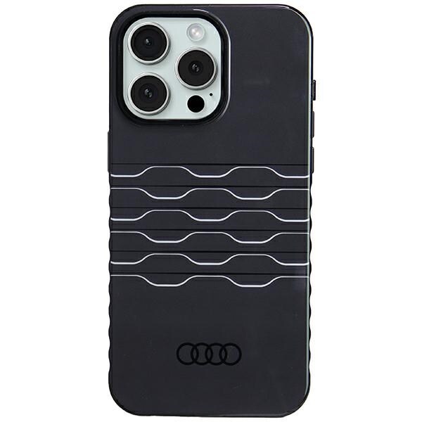 Audi IML MagSafe-etui for iPhone 15 Pro Max - svart
