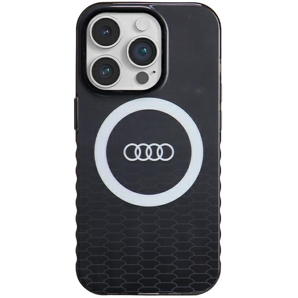 Audi IML Big Logo MagSafe-etui for iPhone 14 Pro - svart