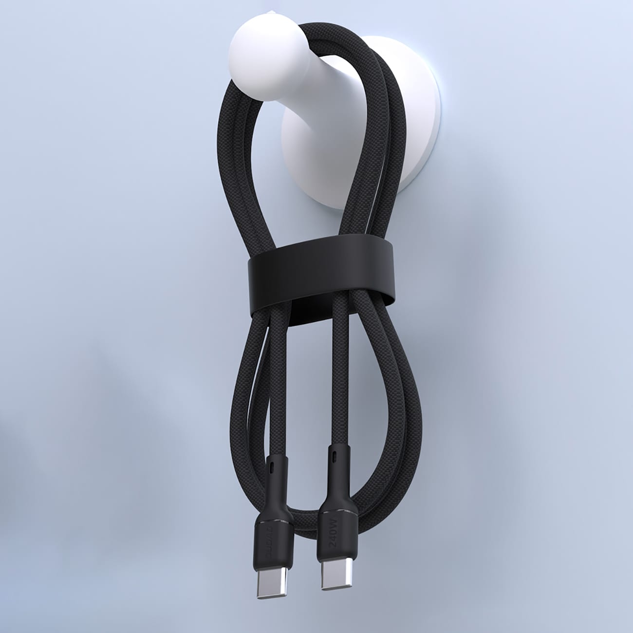 Dudao L9C Max 240 W USB-C-kabel, 2 m – Svart / PD-kabel / USB-C-ladekabel
