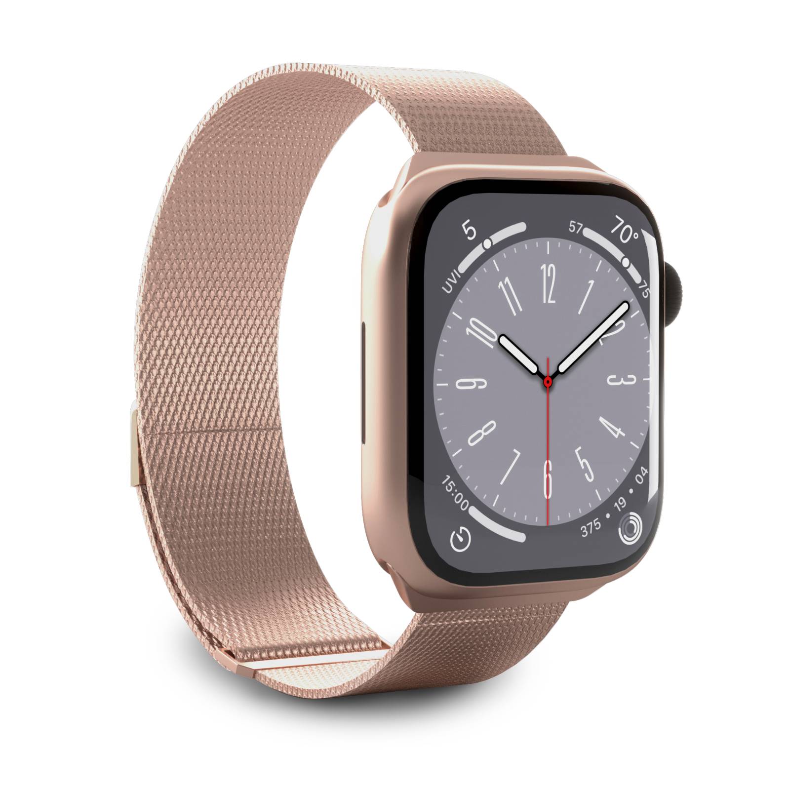 Puro Milanese rustfritt stål Apple Urarmbånd 38/40/41 mm - Rosa