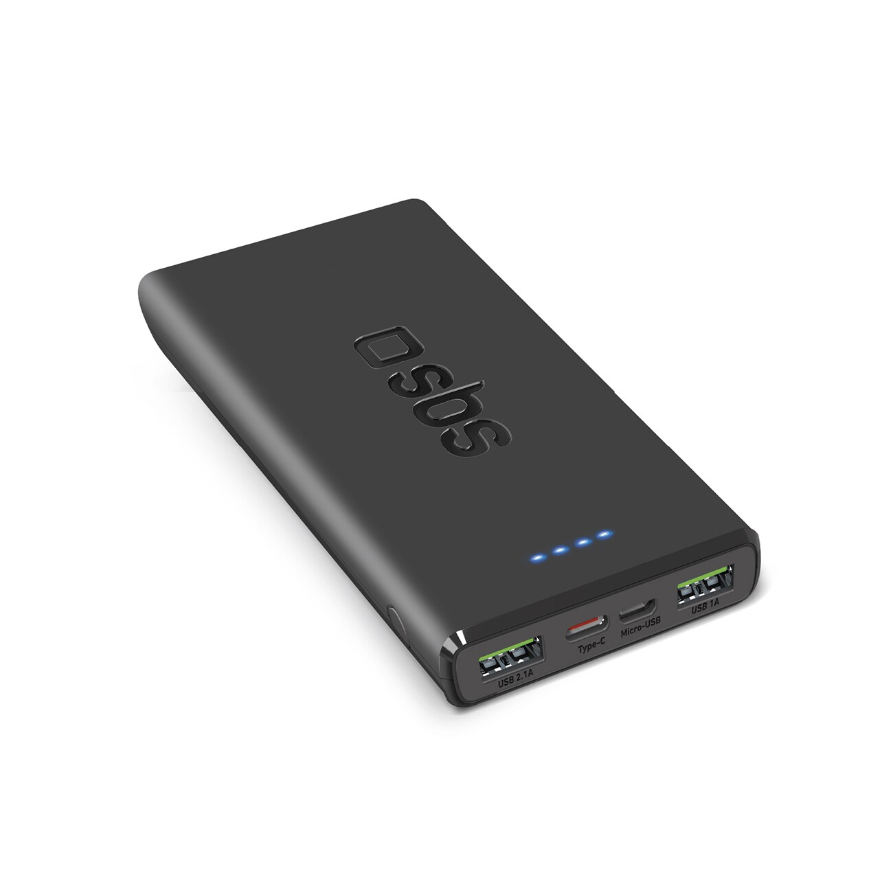 Powerbank SBS TTBB10000FASTPD20K 10000 mAh 20W med strømforsyning - svart